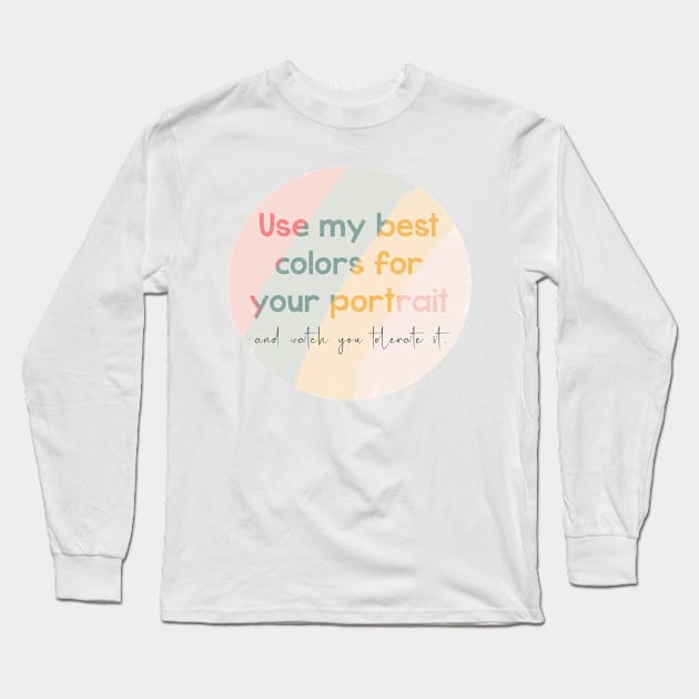 Tolerate it Taylor Swift evermore quote Long Sleeve T-Shirt by allysci